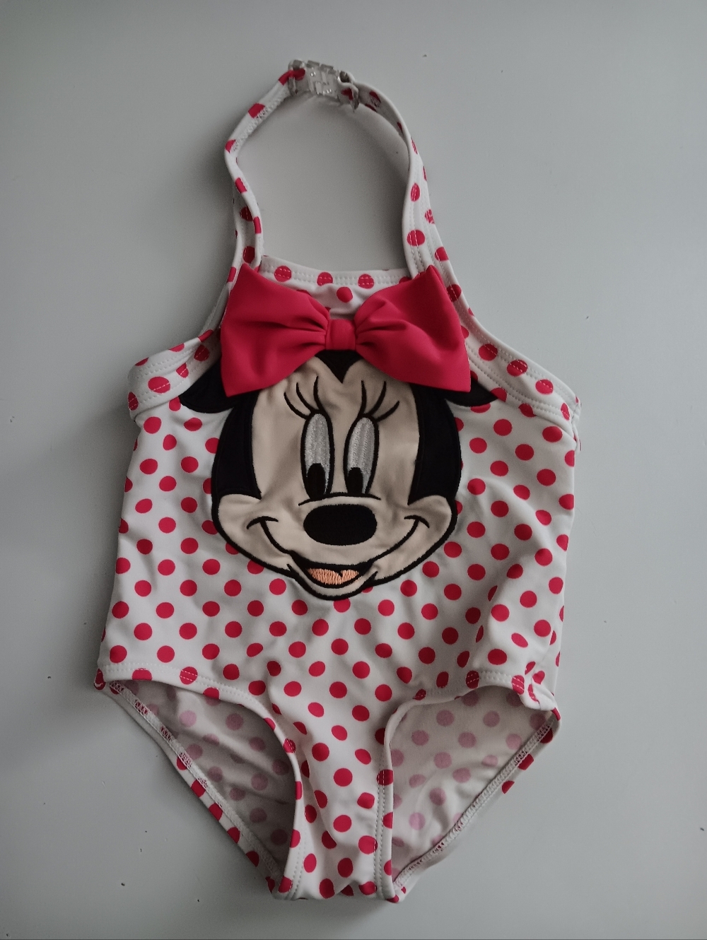 Disney Minnie Mouse Polka Dot Girls One-Piece Swimsuit
